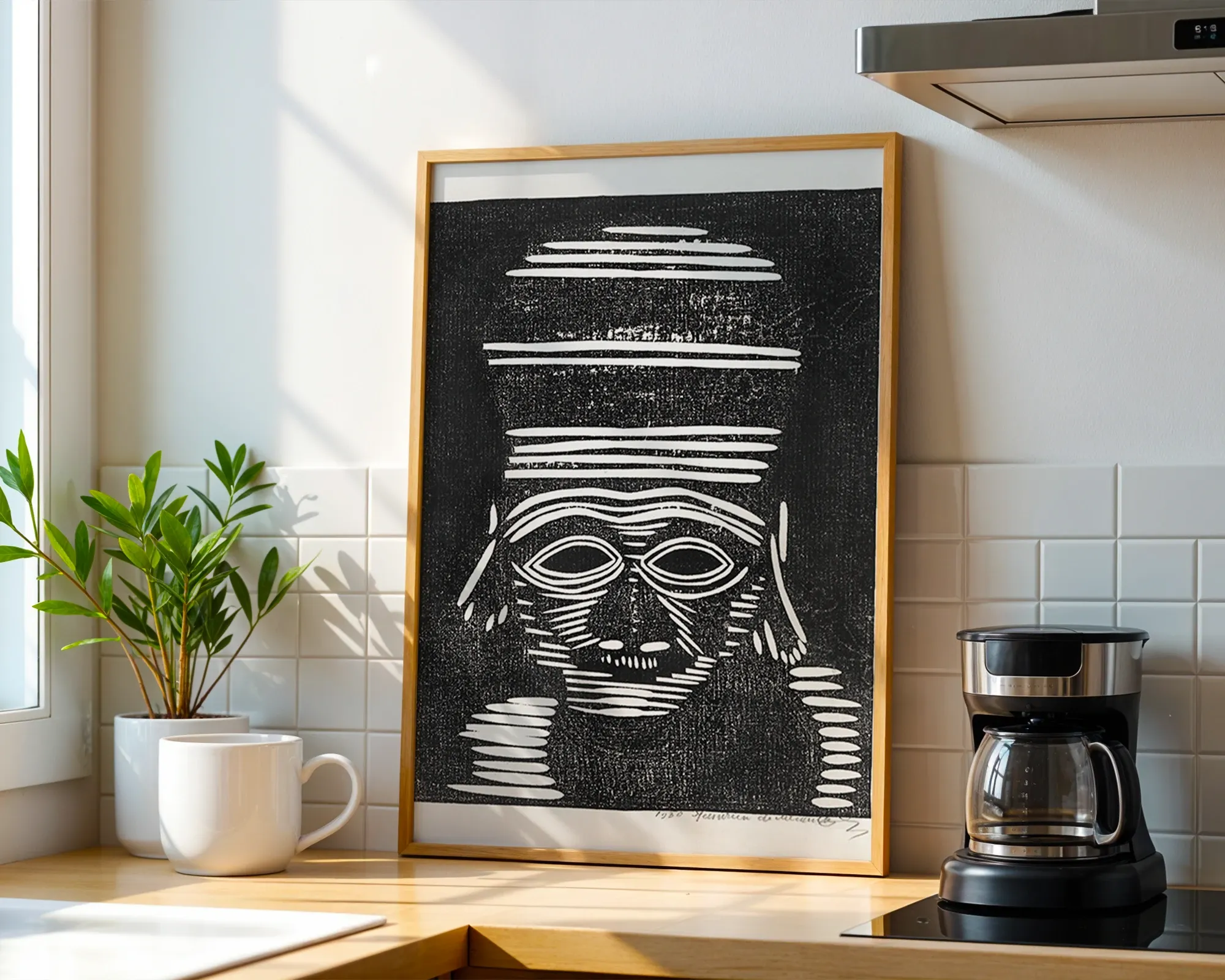 Stylized Mask Study — room view 1