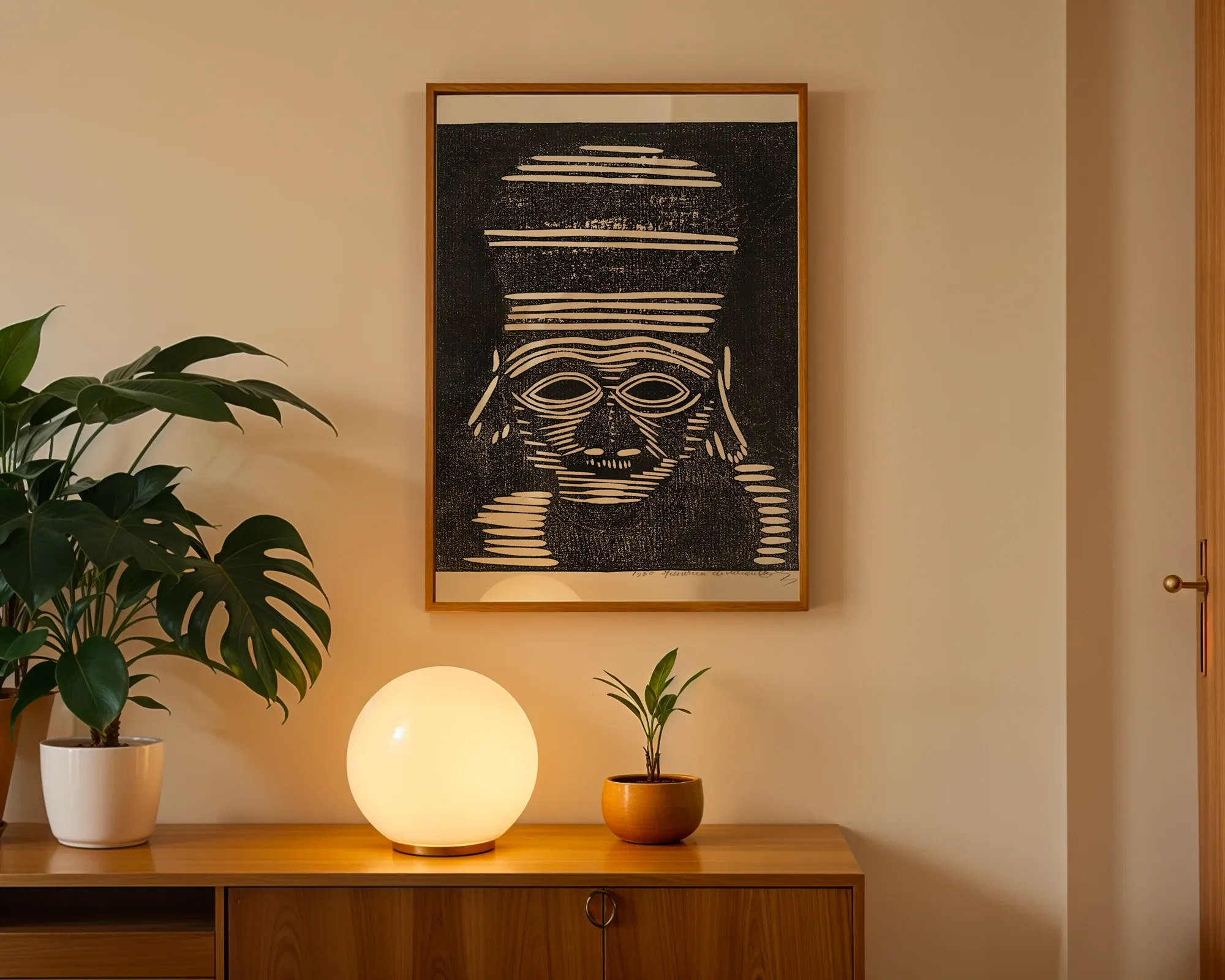 Stylized Mask Study — room view 3