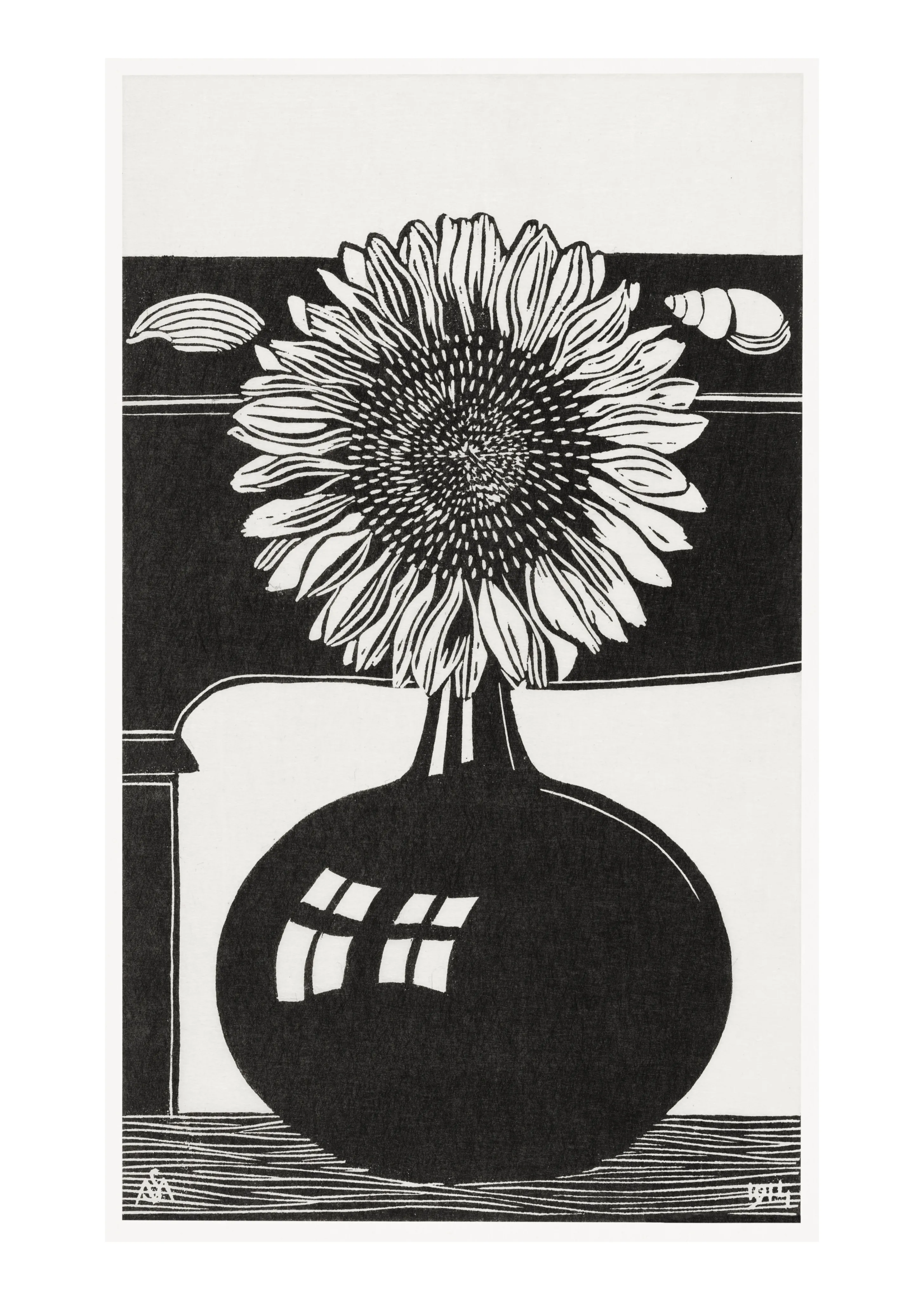 Sunflower in a Vase image 1