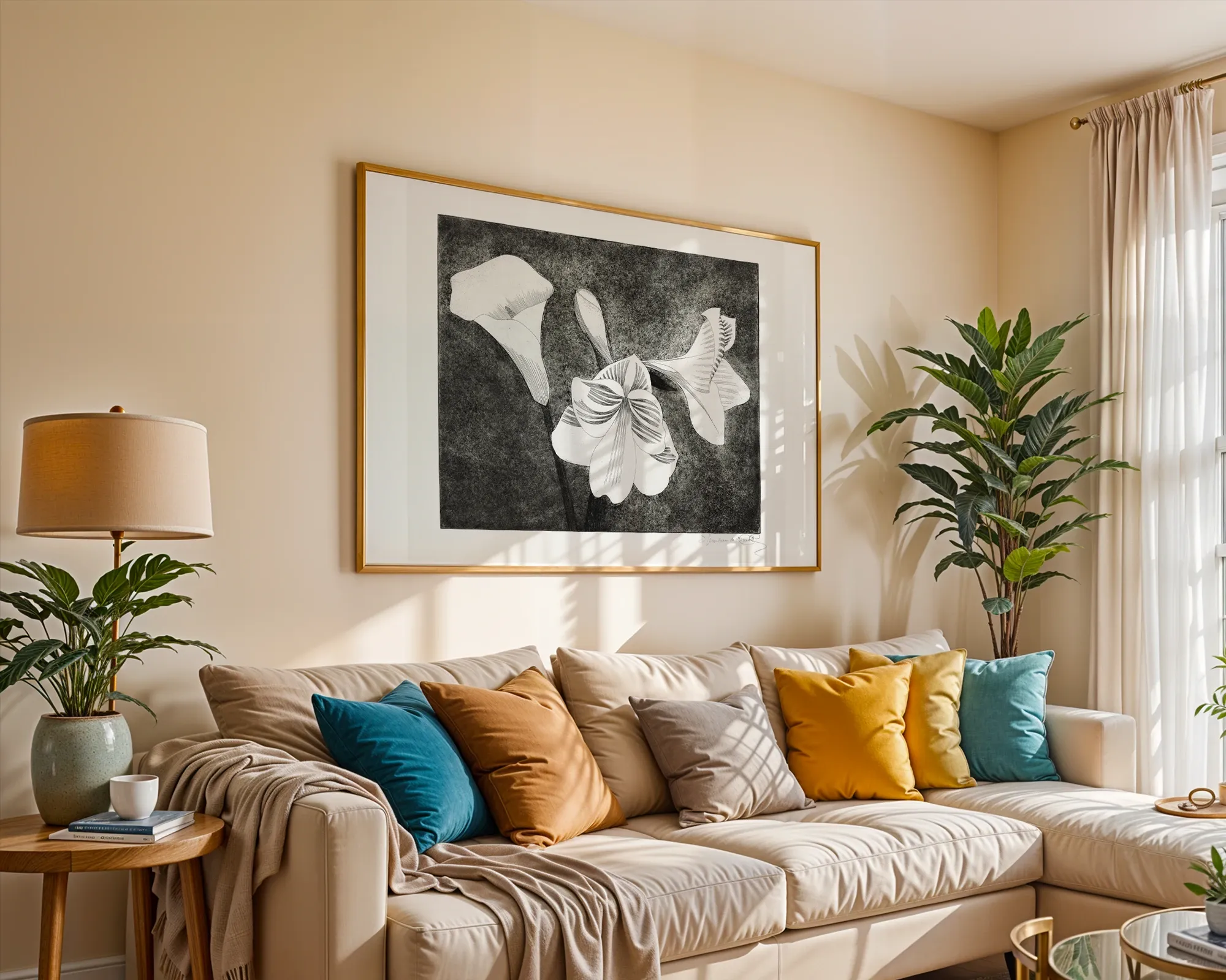 Amaryllis and Calla Studies — room view 2