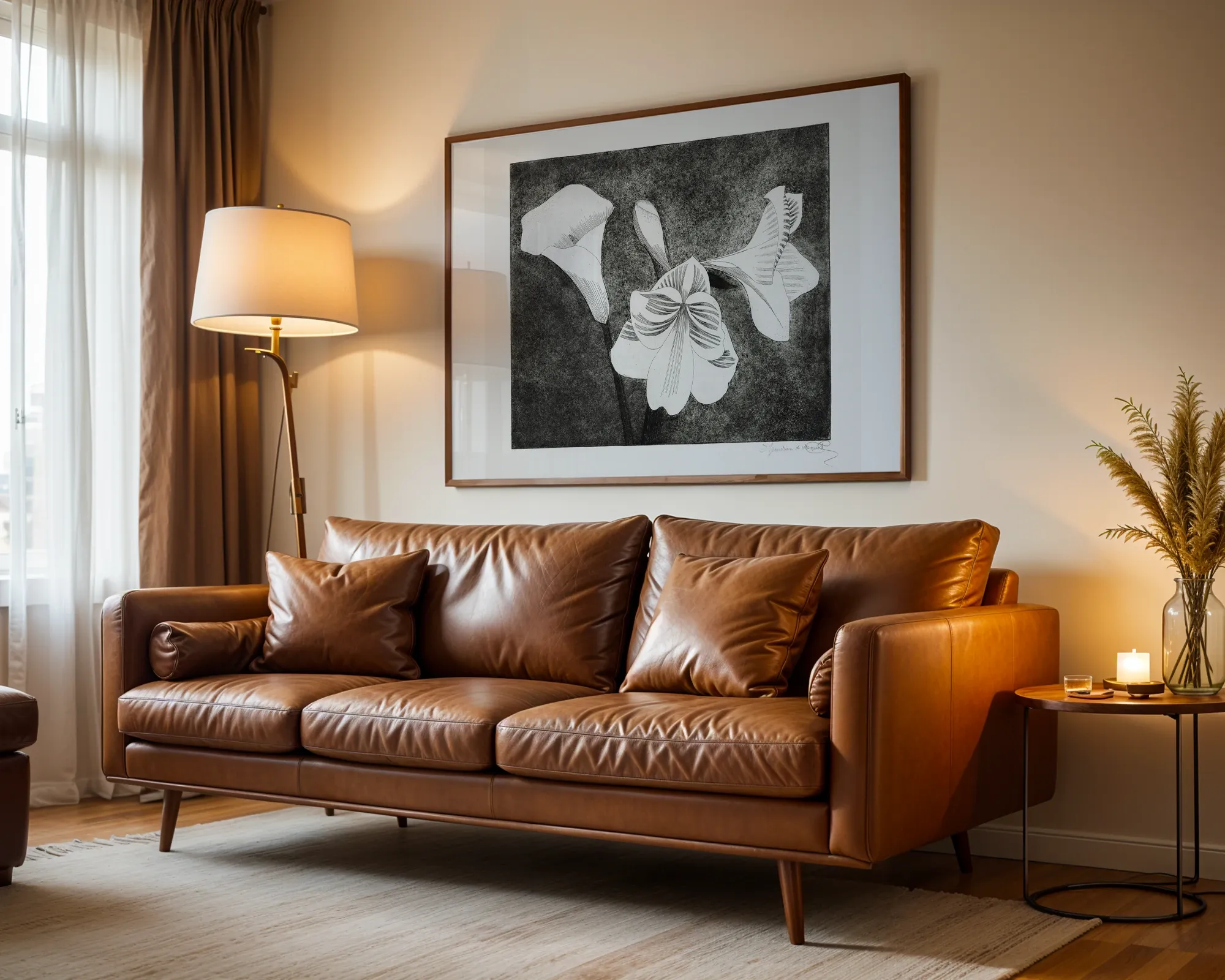 Amaryllis and Calla Studies — room view 3
