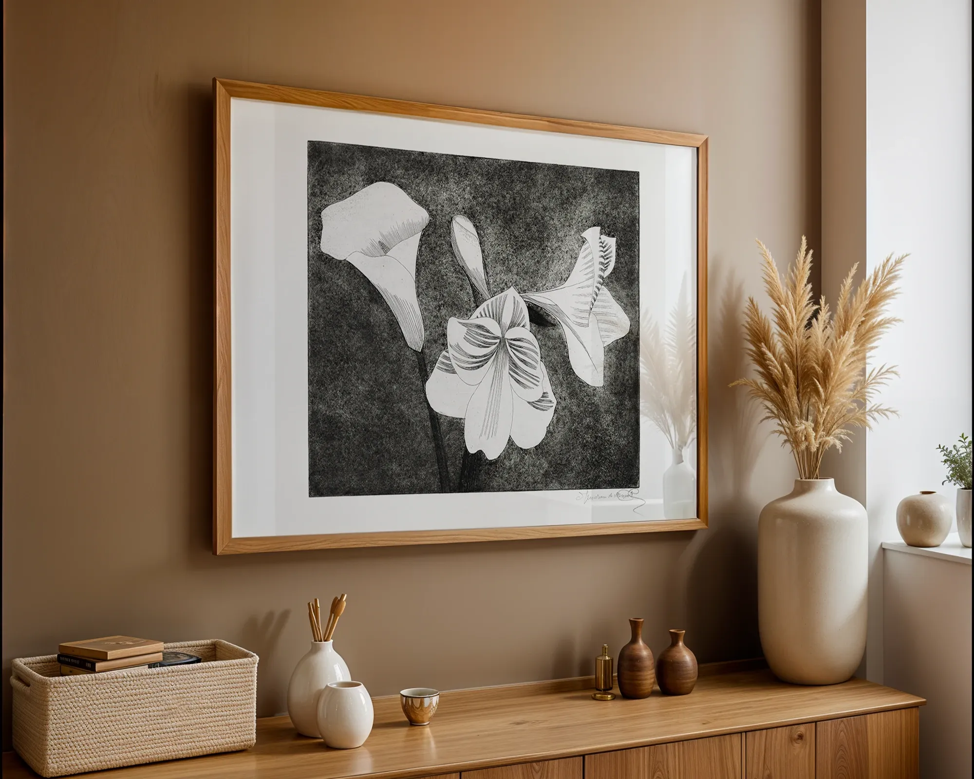 Amaryllis and Calla Studies — room view 5