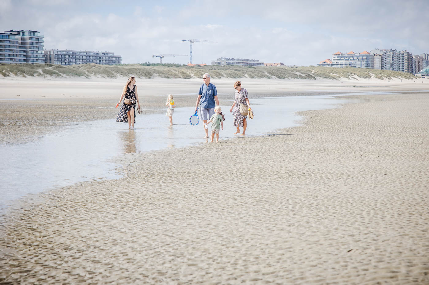 Beach and coast near Blankenberge