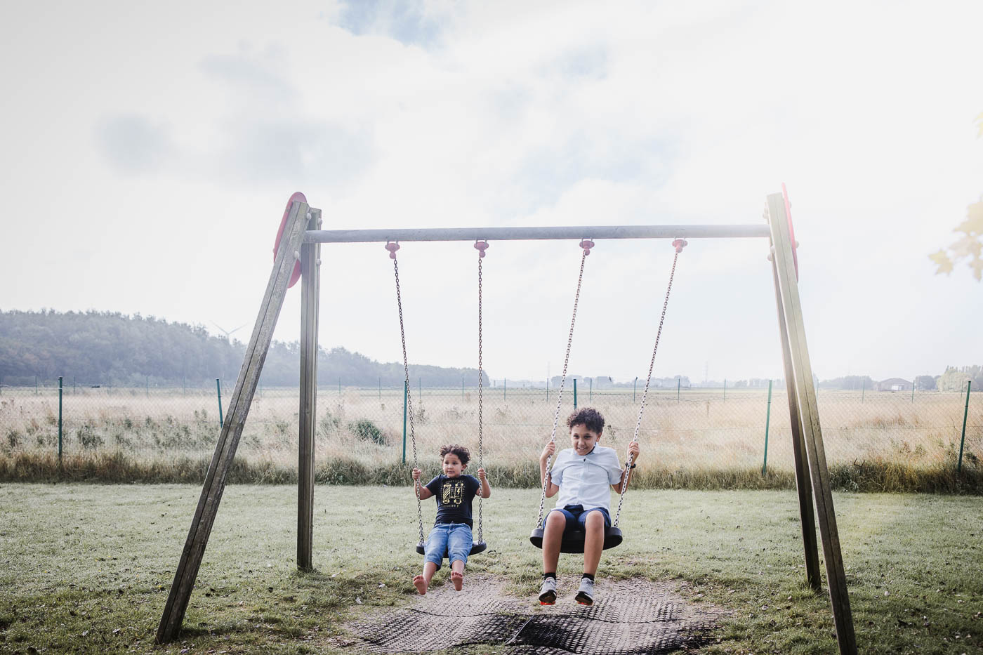 Family activity at Duinse Polders