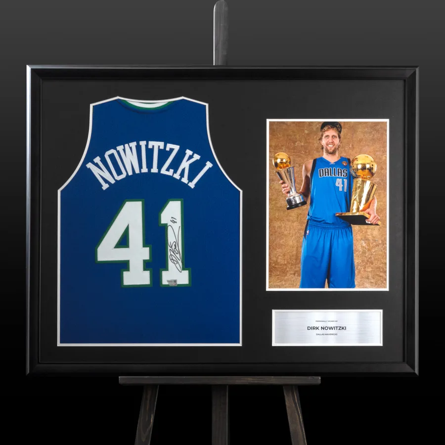 Джерсі Даллас Маверікс з автографом Дірка Новіцкі (NBA, Dallas Maverics, Nowitzki)