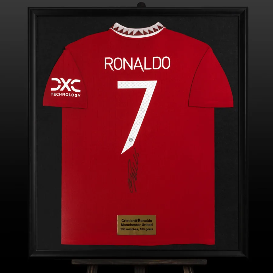 Футболка Манчестер Юнайтед з автографом Кріштіану Роналду (Cristiano Ronaldo, Manchester United)