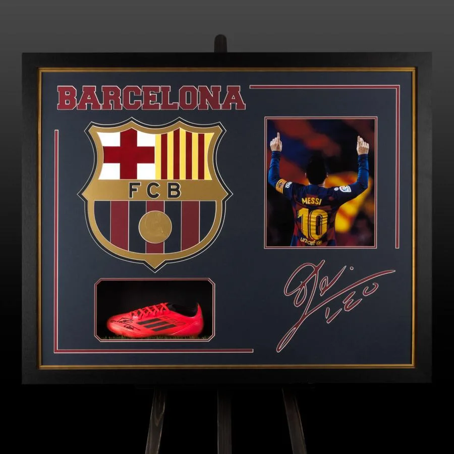 Футбольна бутса з автографом Ліонеля Мессі Барселона (Messi, Barcelona, Argentina)