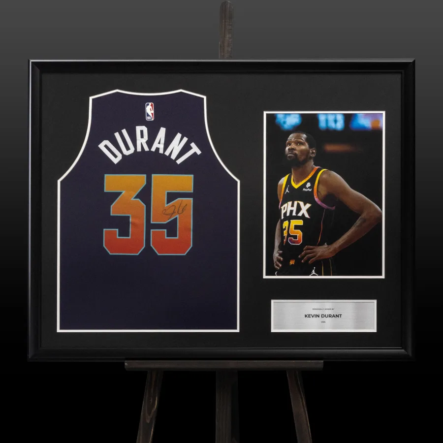 Баскетбольна джерсі Фінікс Санз з автографом Кевіна Дюранта (Suns, Kavin Durant)