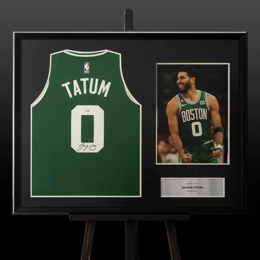 Баскетбольна джерсі Бостон Селтікс з автографом Джейсона Тейтума (NBA, Celtics, Tatum)