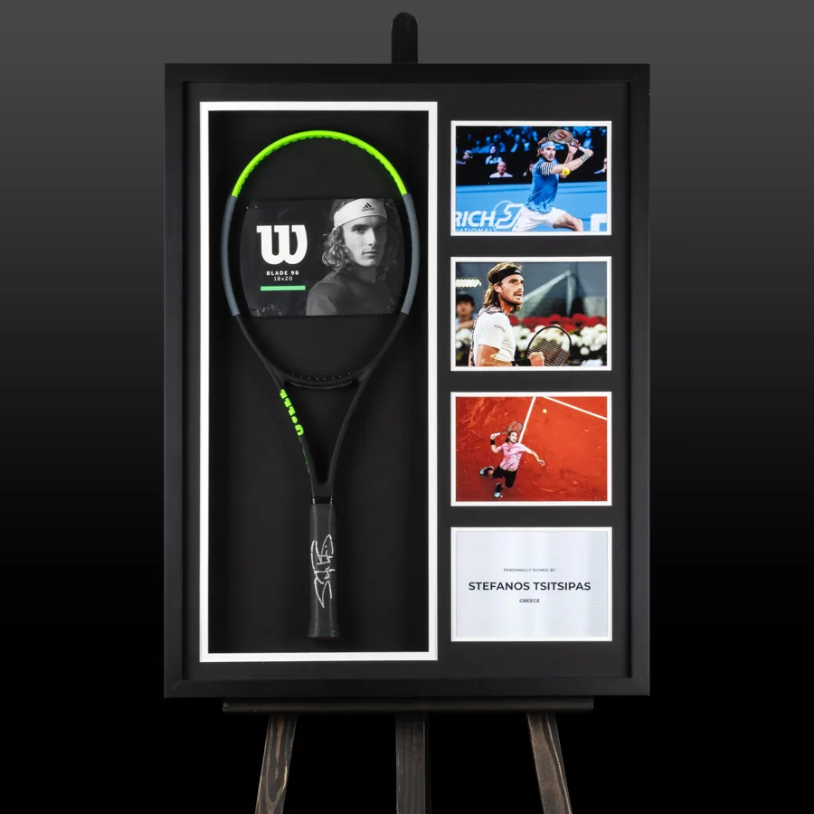 Тенісна ракетка Wilson з автографом Стефаноса Циципаса (Tsitsipas)