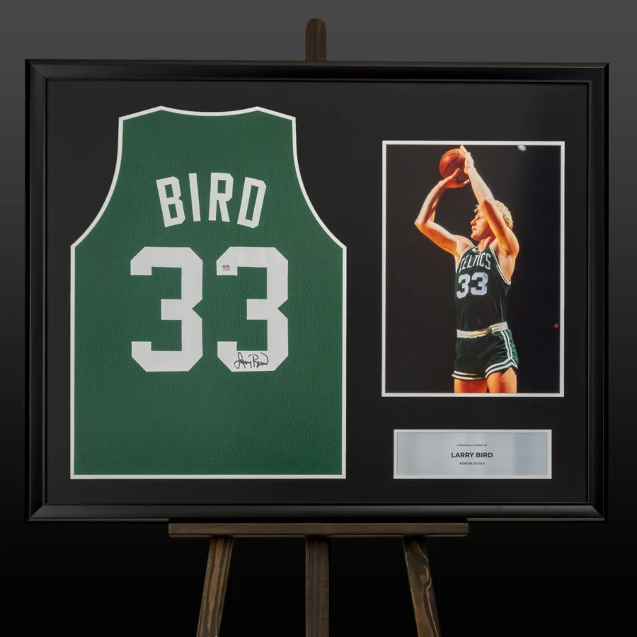 Баскетбольна джерсі Бостон Селтікс з автографом Ларрі Берда (NBA, Boston Celtics, Bird)