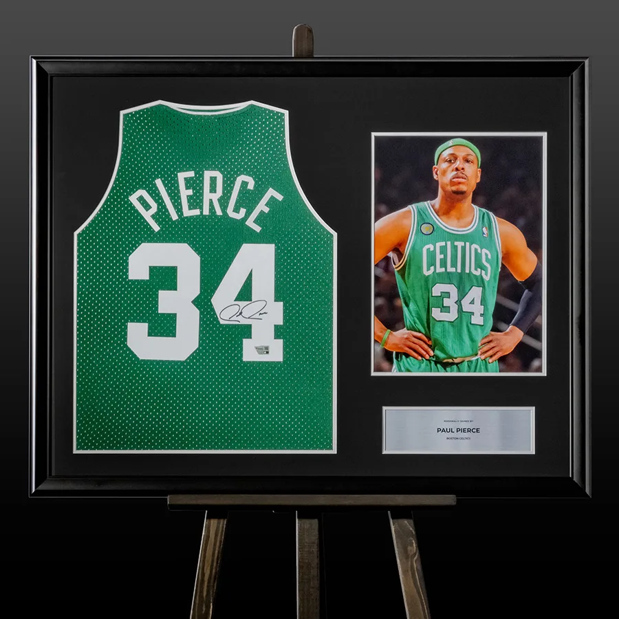 Баскетбольна джерсі Бостон Селтікс з автографом Пола Пірса (NBA, Celtics, Paul Pierce)