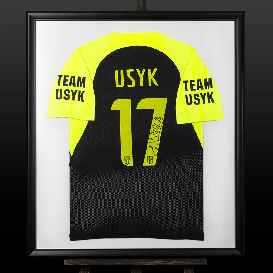 Футболка Полісся сезону 2023/2024 з автографом Олександра Усика (Usyk)