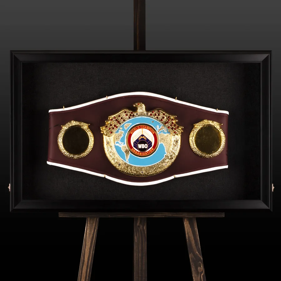 Повнорозмірний чемпіонський пояс WBO з автографом Олександра Усика (Usyk)