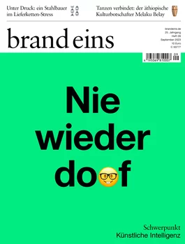 brand eins 09/2023