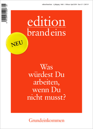 Produktbild für edition brand eins: Grundeinkommen
