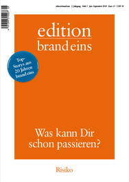 Produktbild für edition brand eins: Risiko