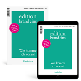 Produktbild für Print & App edition brand eins: Umdenken