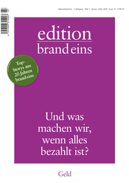 Produktbild für edition brand eins: Geld