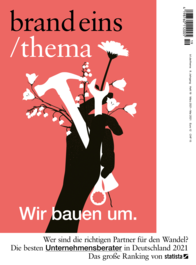 Produktbild für brandeins /thema Unternehmensberater 2021