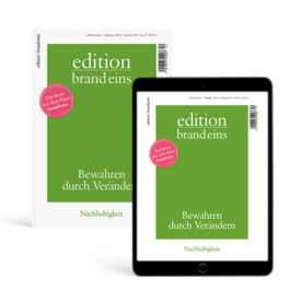 Produktbild für Print & Digital edition brand eins: Nachhaltigkeit