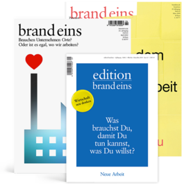 Produktbild für 3x brand eins: Orte, Arbeiten, Neue Arbeit