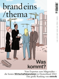 Produktbild für brandeins /thema Wirtschaftskanzleien 2022