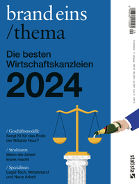 Produktbild für brandeins /thema Wirtschaftskanzleien 2024