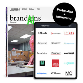 Produktbild für brand eins & kompreno Probe-Abonnement