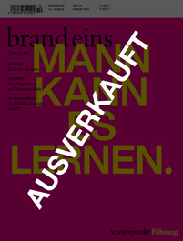 Produktbild für brand eins 10/2025