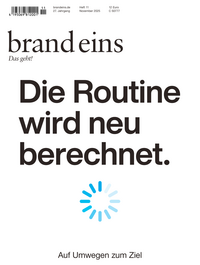 Produktbild für brand eins 11/2025