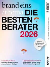 Produktbild für brandeins /thema Berater 2026