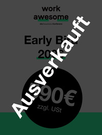 Produktbild für work awesome 26.11.2026: Early-Bird-Ticket