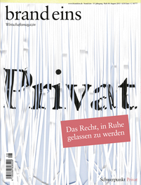 Produktbild für brand eins 08/2013 (App)