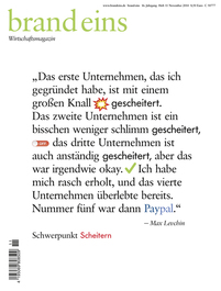 Produktbild für brand eins 11/2014 (App)