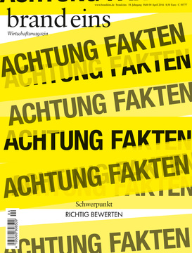 Produktbild für brand eins 04/2016 (App)