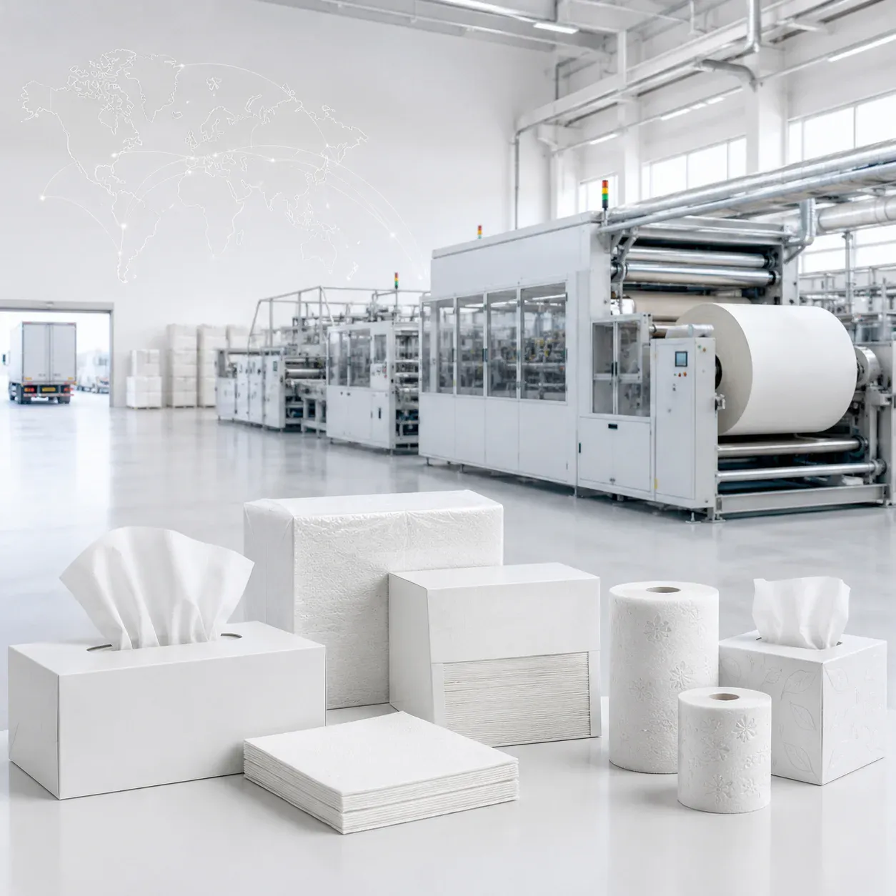 Ricerca investitori per produttore di carta tissue