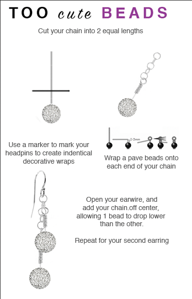 Snowball Drop Earring Kit