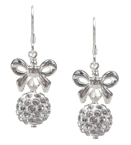 Pave Snowball Christmas Earring Kit
