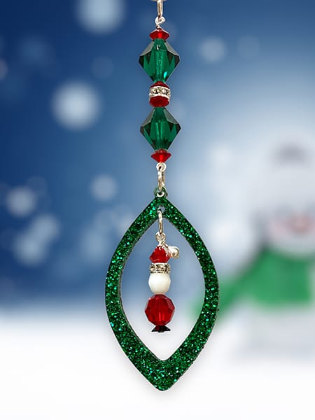 Mini Santa Christmas Sun Catcher