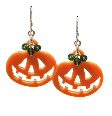 Happy Pumpkin Halloween Earring Kit