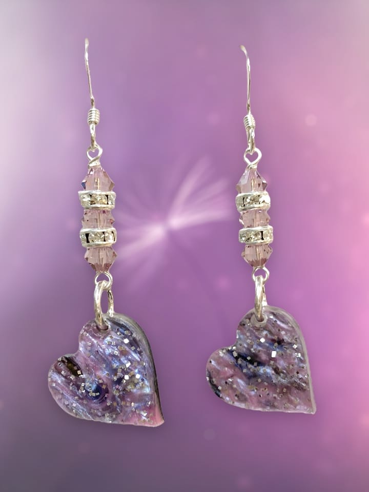 Heart Drop Earring Kit Instructions
