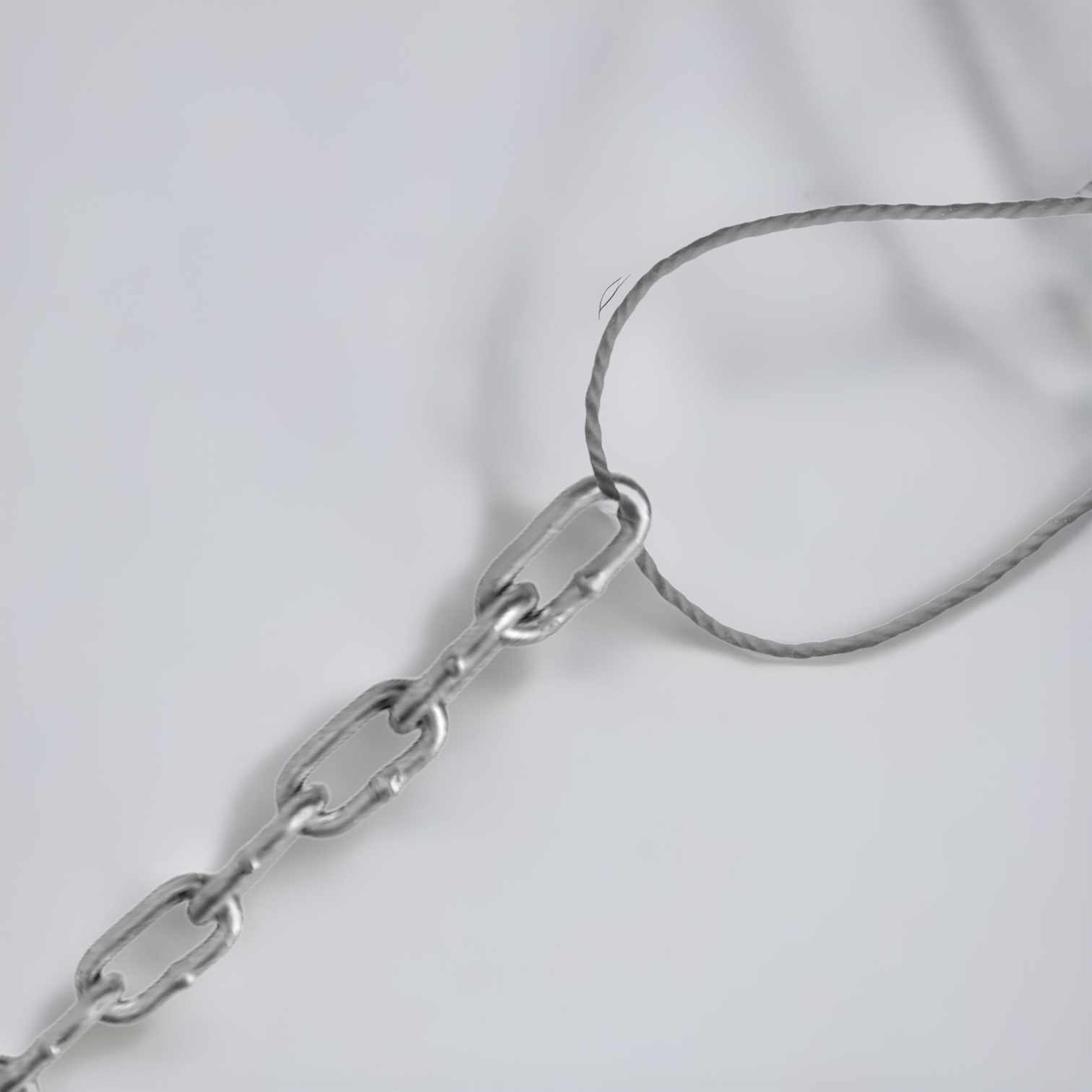 connect chain to wire