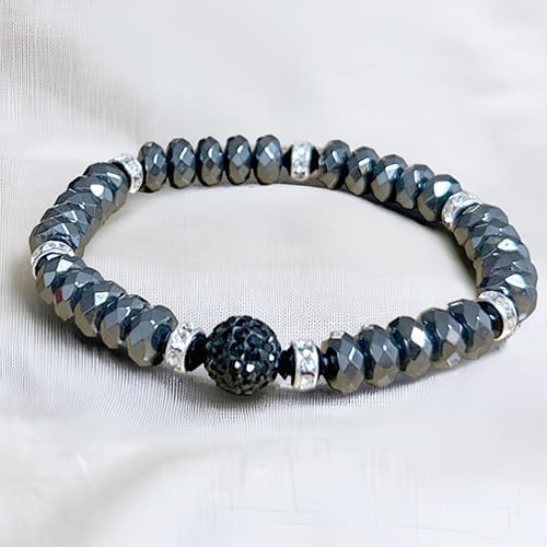 Pave Hematite Bracelet Kit