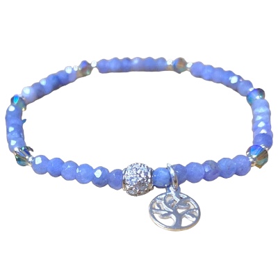 Petite Tree of Life Gemstone Bracelet
