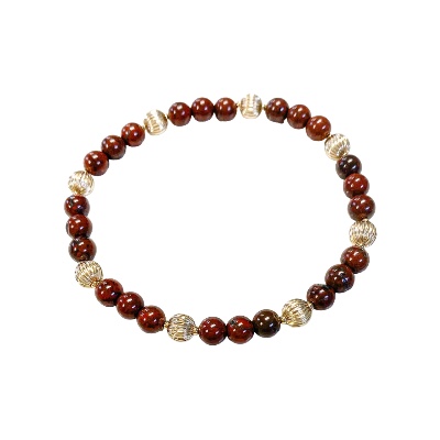 Brecciated Jasper Gemstone Bracelet Kit