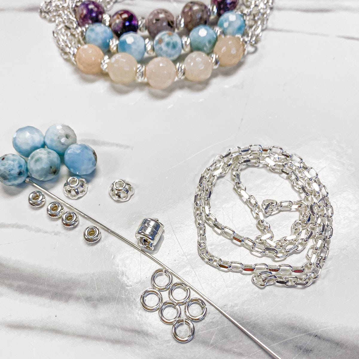 Luxe Gemstone Bracelet Kit Instructions