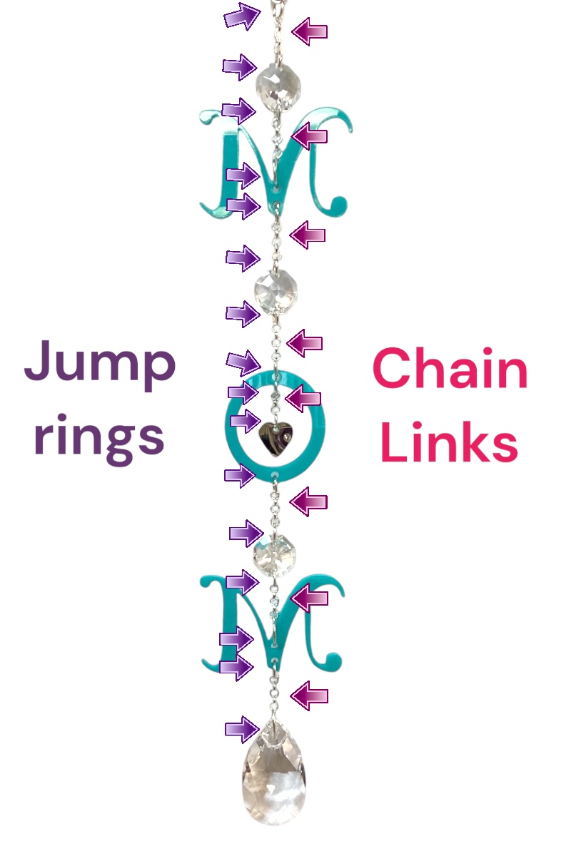 jump ring chain links