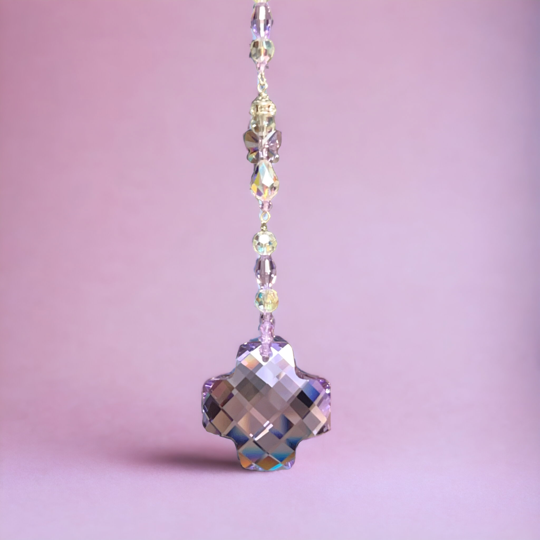 Crystal Violet Angel Suncatcher Kit
