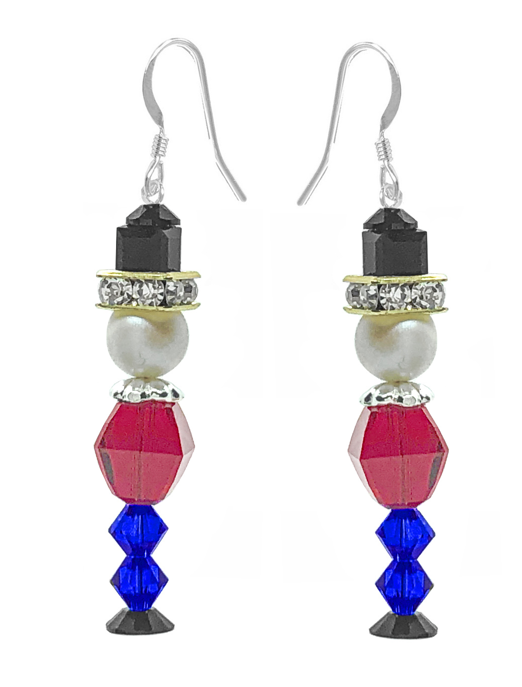 Nut Cracker Christmas Earring Kit Instructions